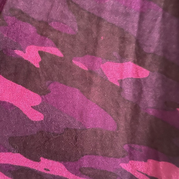 Terra & Sky Long Cardigan with Pretty Purple Camo Design. - Picture 2 of 3